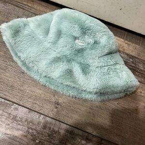Nike Mint Green Fuzzy Bucket Hat